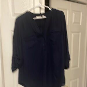 🩷Navy Blue Blouse🩷